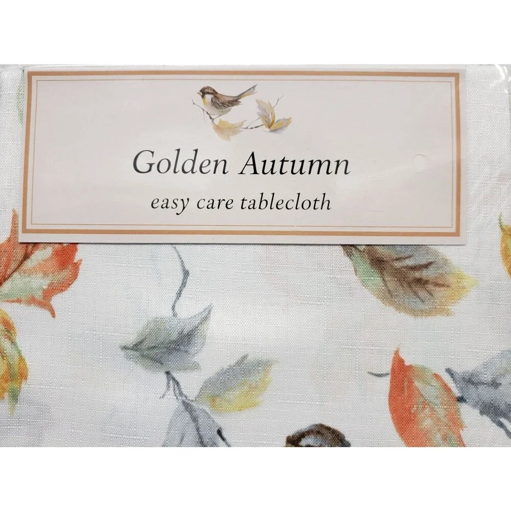 1 Printed Fabric Tablecloth, 60